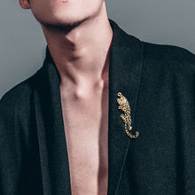 Load image into Gallery viewer, Fashion European And American Style Leopard Accessories Corsage Unisex Brooch Diamond Brooch Jewelry Pin Alloy Accessories