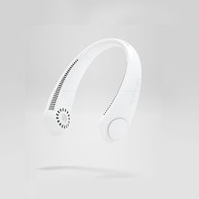 Load image into Gallery viewer, Mini Portable Bladeless Neck Fan Rechargeable Air Cooler Cooling Fan Wearable Neckband Leafless Hanging Sports Fans