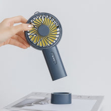 Load image into Gallery viewer, Summer Mini Handheld Fan USB Charging Cooler Ultra-quiet Portable Small Bladeless Fan LED Cooling Fans for Travel Outdoor Office