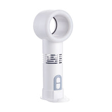 Load image into Gallery viewer, Summer Mini Handheld Fan USB Charging Cooler Ultra-quiet Portable Small Bladeless Fan LED Cooling Fans for Travel Outdoor Office
