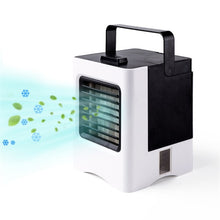 Load image into Gallery viewer, Rechargeable Portable Air Conditioner 4 In1 Personal USB Mini Air Cooler Humidifier Purifier Air Cooling Fan For Car Office Home