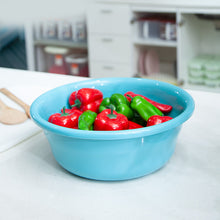 Load image into Gallery viewer, Citylong Washbasin Fruit and Vegetable Basin Washbasin Round Plastic Basin with Random Colors 35CM