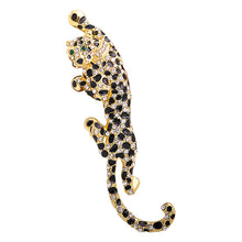 Load image into Gallery viewer, Fashion European And American Style Leopard Accessories Corsage Unisex Brooch Diamond Brooch Jewelry Pin Alloy Accessories
