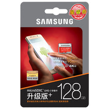 Load image into Gallery viewer, Samsung (SAMSUNG) microSD memory card 128G Class10 UHS-1 read 100MB/s upgrade version+
