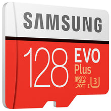 Load image into Gallery viewer, Samsung (SAMSUNG) microSD memory card 128G Class10 UHS-1 read 100MB/s upgrade version+
