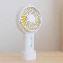 Load image into Gallery viewer, Summer Mini Handheld Fan USB Charging Cooler Ultra-quiet Portable Small Bladeless Fan LED Cooling Fans for Travel Outdoor Office
