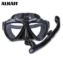 Load image into Gallery viewer, 2021 full Face Scuba Diving Mask Myopia  Anti Fog Goggles With Camera Mount Snorkeling Set Swimming mask deep water For Adult
