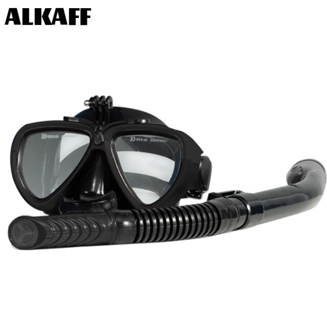 2021 full Face Scuba Diving Mask Myopia  Anti Fog Goggles With Camera Mount Snorkeling Set Swimming mask deep water For Adult